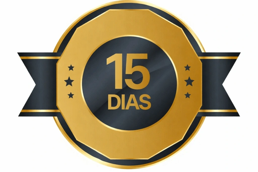Garantia de 15 dias